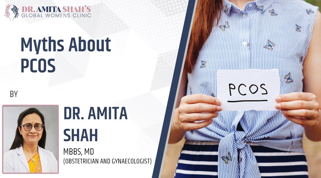Myths about PCOS, Woman exercising to manage weight with PCOS – Lifestyle changes for a healthier you, Reproductive treatment options for PCOS – Consult Dr. Amita Shah for personalized advice, Here are 10 PCOS myths that every woman should be aware of to live a healthier life with the PCOS condition, PCOS Statistics: 5-10% of women affected – Know the widespread impact on women's health, Hirsutism in PCOS – Visualizing abnormal hair growth patterns in women, Irregular Menstruation Causes – PCOS and other factors affecting menstrual cycles, Beyond Metformin: Newer options for insulin regulation in PCOS management, PCOS and Health: Beyond fertility concerns – Risks of type 2 diabetes and more, PCOS and Lifestyle: Why every woman should prioritize health – Even if not planning pregnancy, Consult Dr. Amita Shah for PCOS concerns – Book your appointment for expert guidance