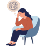 Mood changes such as anxiety or depression